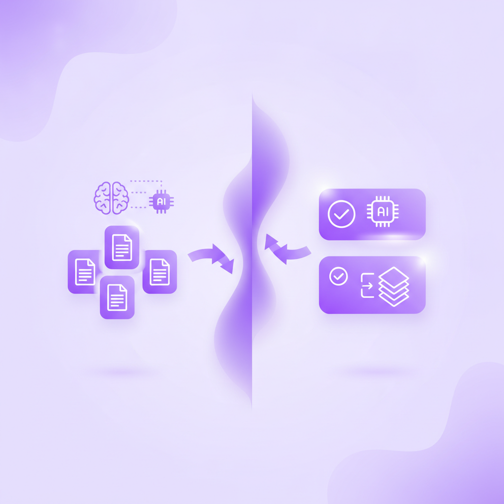 Split screen graphic