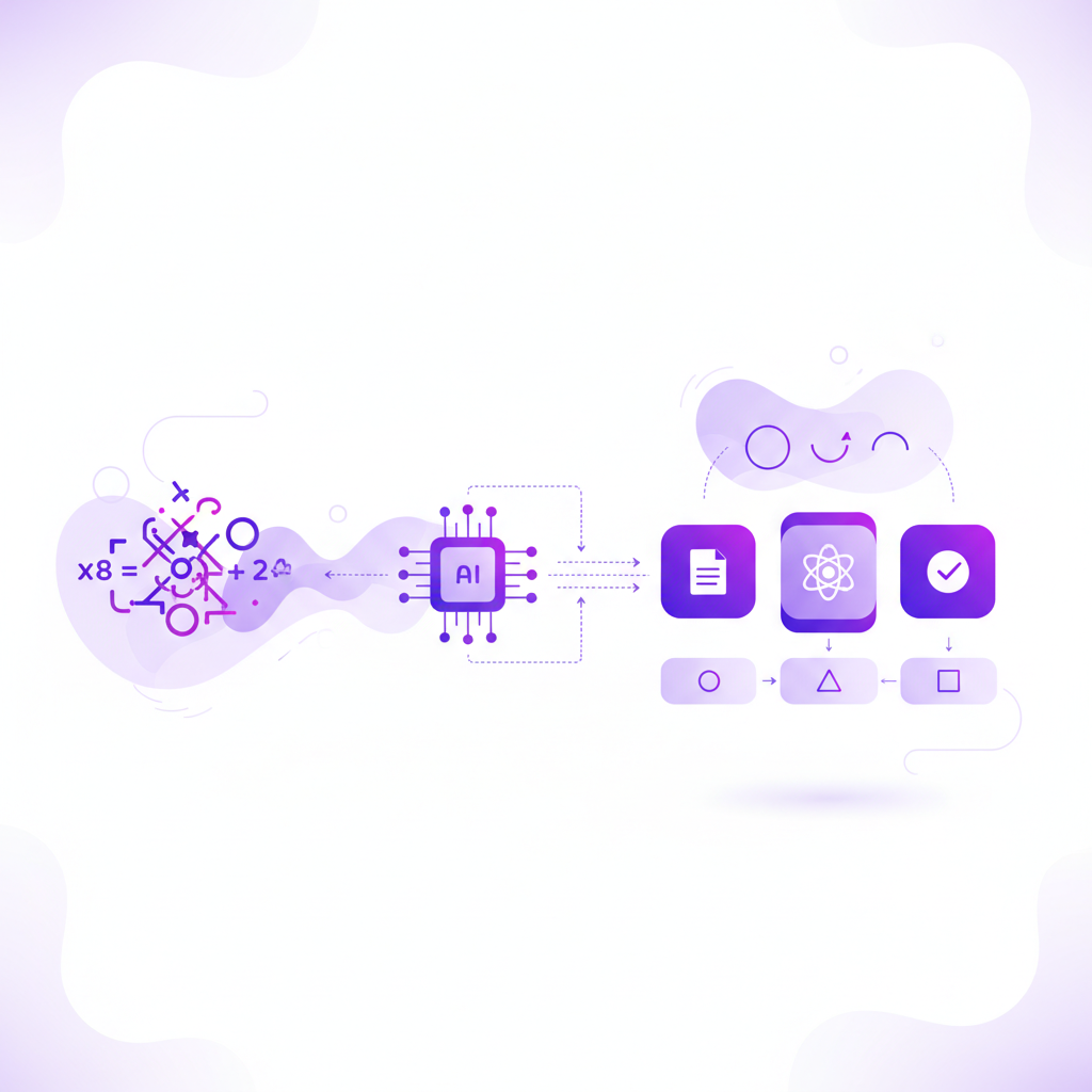 Visual representation of the Feynman Technique simplifying complex study topics
